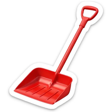 toy shovel sticker