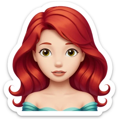 Ariel the Little Mermaid sticker