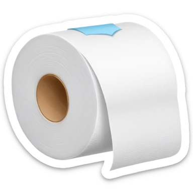 Q se bea q es de papel higiénico  sticker