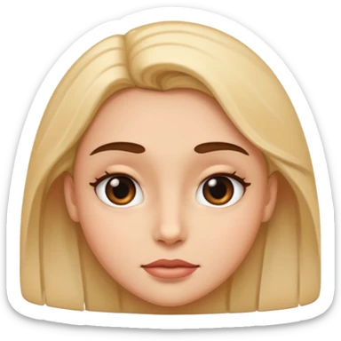 provocative face sticker