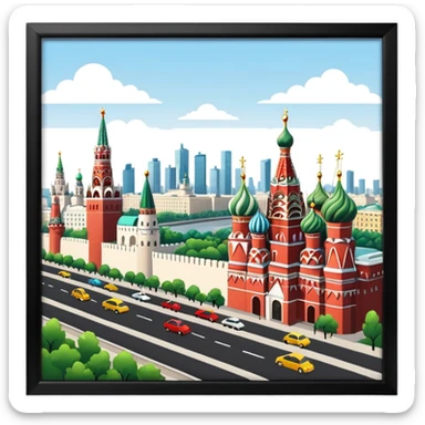 Moscow sticker