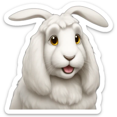 Lapin géant des Flandres  sticker