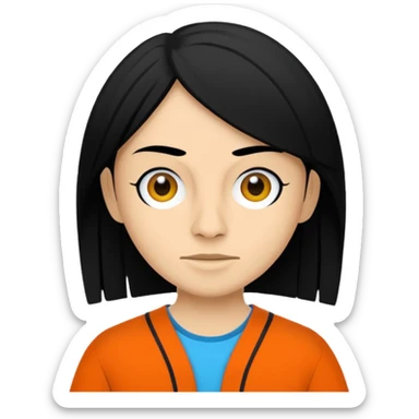 Wenda from incredibox sprunki sticker