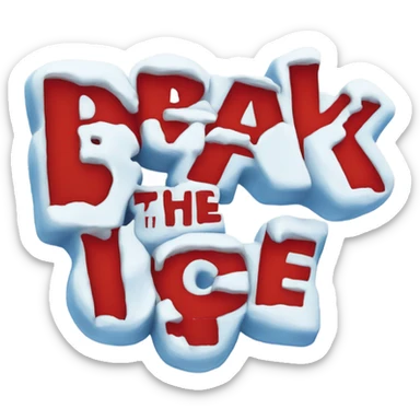 Break the Ice in txt sticker