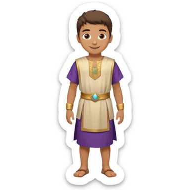 niño cartagines cuerpo completo sticker