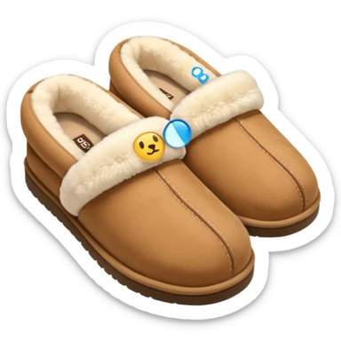 UGG slippers sticker