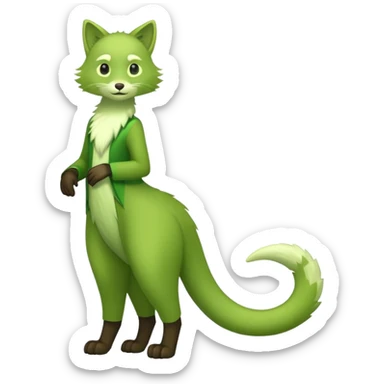 Floragato (full body) sticker