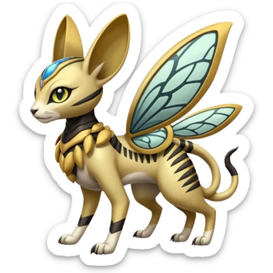 Meloetta-Bastet-Beedrill-Manectric-Palkia-Cresselia-fusion sticker