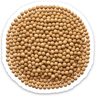 coriander seeds, small scatter, round, beige to light brown, dry ribbed texture, earthy tones, slightly ridged, varied size, whole natural spice, soft lighting, transparent background, emoji scale sticker