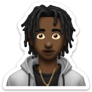 Vamp Playboi Carti sticker
