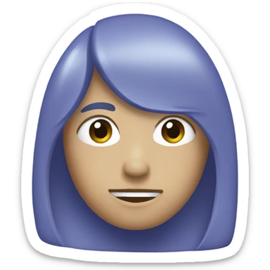 Recolor this 🔒 emoji  Periwinkle color  sticker