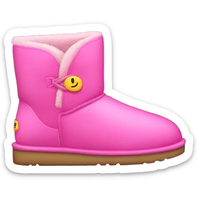 Pink uggs sticker