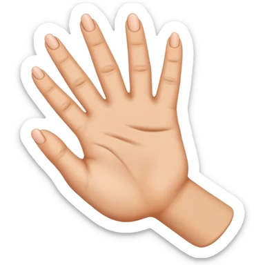 🤌 hand sign and number 2 merged together sticker