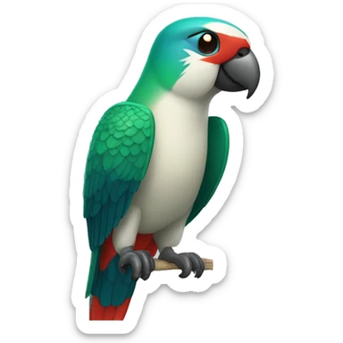 Mako parrot sticker