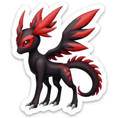 Meloetta-Yveltal-Darkrai-Pokémon-Fakémon-creature sticker