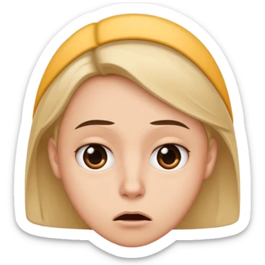 Someone with a the fuck do you mean face “emoji”  sticker