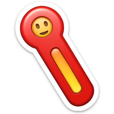pause button emoji, exclamation marks, vibrating effect, frantic game sticker