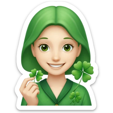 With your feet, luck you sticker