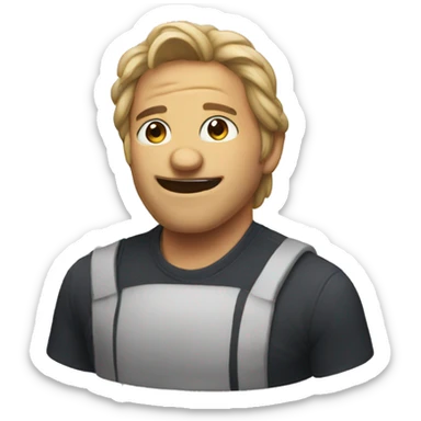 make a mewing emoji sticker