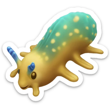 Sea bunny slug sticker