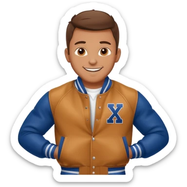 the classic bold jock sticker