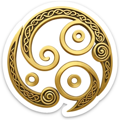 Triskelion sticker