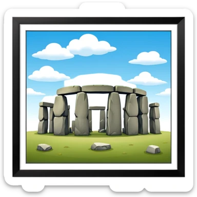 Stonehenge sticker