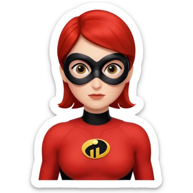 Elastigirl from The Incredibles Movie sticker