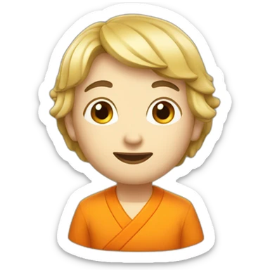 mandarin scent  sticker