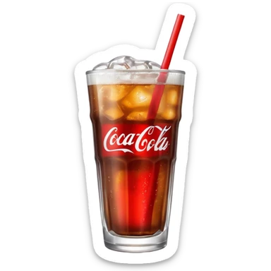 Mcdonald's  coke sticker