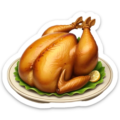 roast chicken sticker