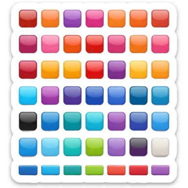 Pantone sample sticker