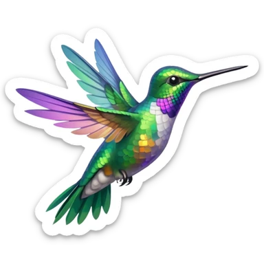 MORE HUMMINGBIRDS sticker