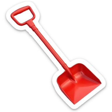 toy shovel sticker