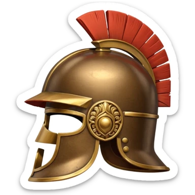 ancient Rome Roman helmet sticker