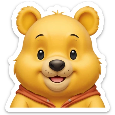Winnie-the-Pooh sticker