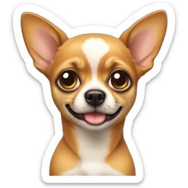 a chihuaua sticker