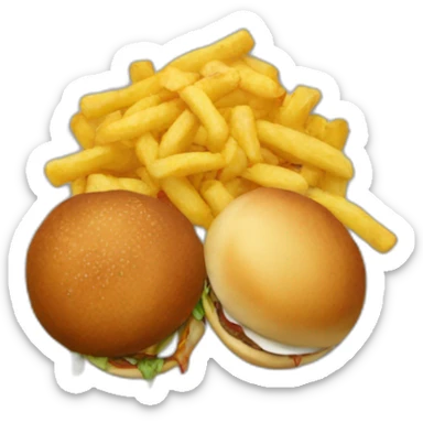 Doubles food from trinidad sticker