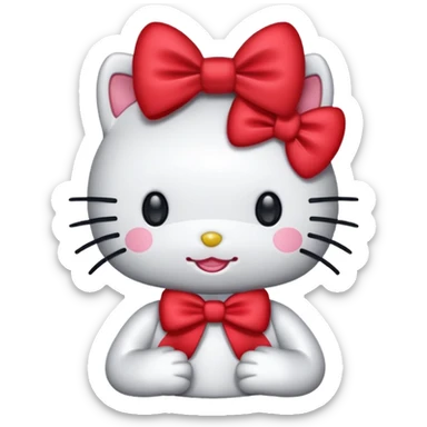 Hello kitty stady sticker