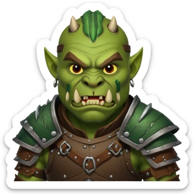 Orc from Lord of the Rings sticker