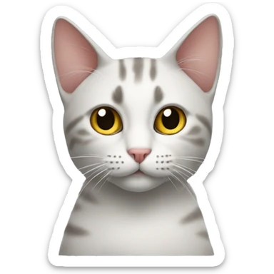 Mitad gato mitad lagarti sticker