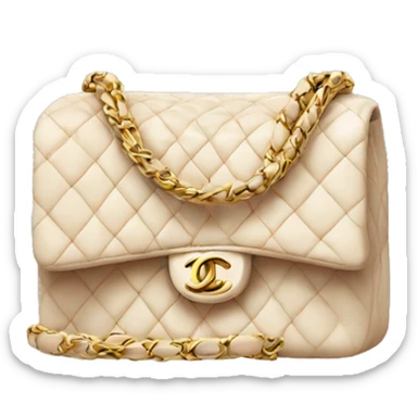 Chanel bag sticker
