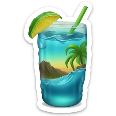 Agua de jamaica sticker