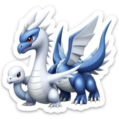 Combination lugia dialga sticker