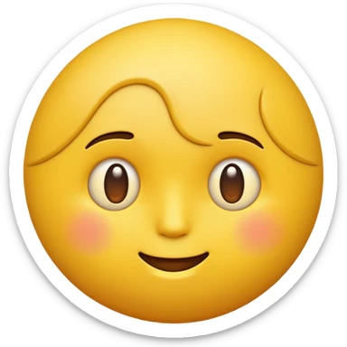 Quiero me crees un emoji de la hormona del cortisol en un nivel saludable sticker