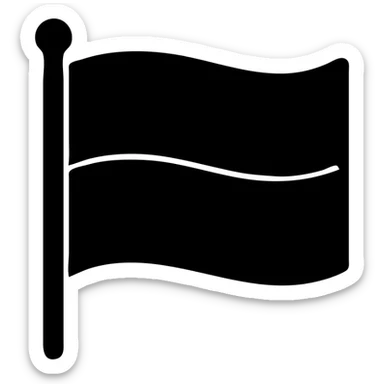 Ukraine flag sticker