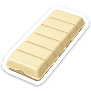 white chocolate bar 🍫  sticker