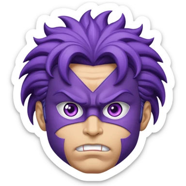 J’aimerais que tu me crées un emoji sur star Platinum dans jojo bizarre Adventure sticker
