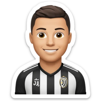 ronaldo juventus sticker