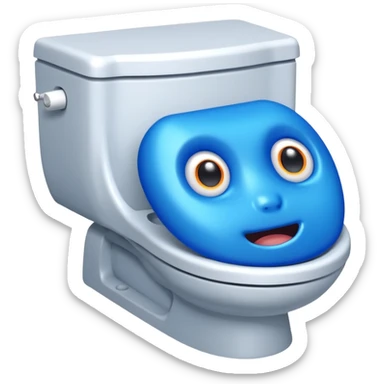  skibidi toilet astro sticker